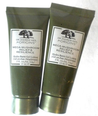2X ORIGINS MEGA MUSHROOM RELIEF & RESILIENCE HYDRA BURST GEL LOTION .5 OZ EA=1.0