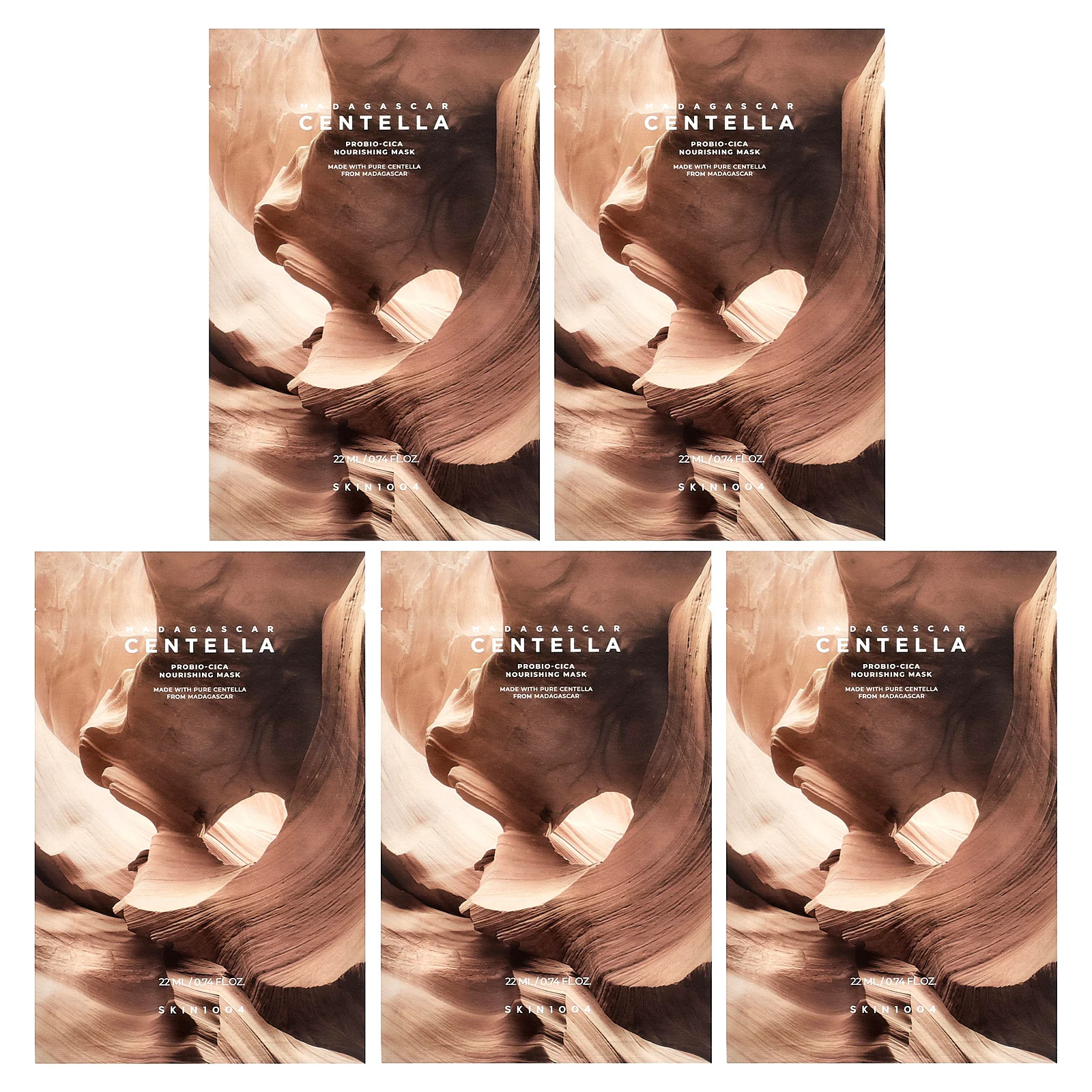 Madagascar Centella Probio-Cica Nourishing Beauty Mask 5 Sheets 074 fl oz 3190₽