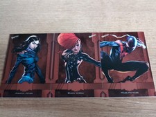 Marvel Metal Universe Avengers 3 Copper Cards Miles Morales,Black Widow,Jessica