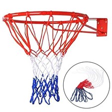 1 x Replacement Basketball Nets All Weather Outdoor Net 12 Hoop Standard Ring
