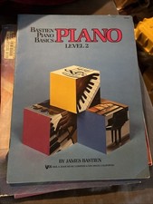 Bastien Piano Basics Piano Level 2 Lessons Instruction Book James Bastien 1985