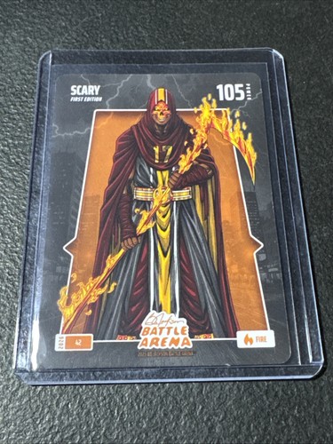 2026 Bo Jackson Battle Arena Scary Terry Mclaurin Fire Card 42