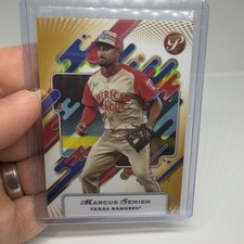 2025 Topps Pristine - Marcus Semien #252 Gold Refractor /50