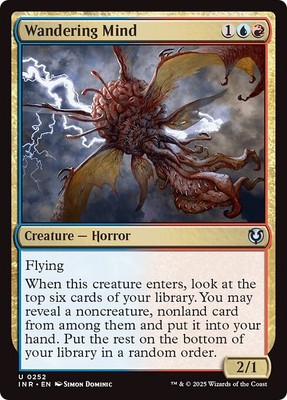 WANDERING MIND x4 mtg NM-M Innistrad Remastered 4 Unc