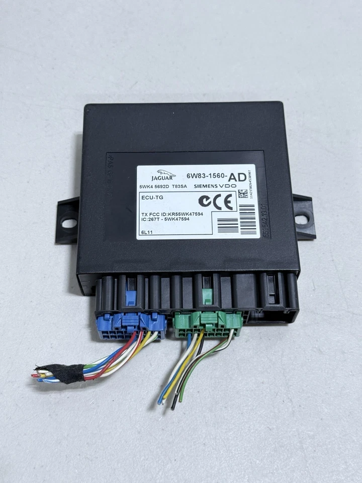 07-09 Unidad de módulo de monitor de presión de neumáticos Jaguar X150 XK TPMS 6W831560AD OEM #3579 Foto 2 de 4