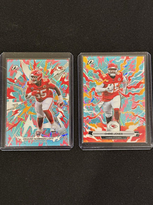 Topps Resurgence  2026 Rookie Omarr Norman-Lott RC #146 & Chris Jones #50 Lot