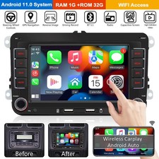 Android 11 System Wireless Carplay Android Auto Autoradio für SKODA SUPERB 3T