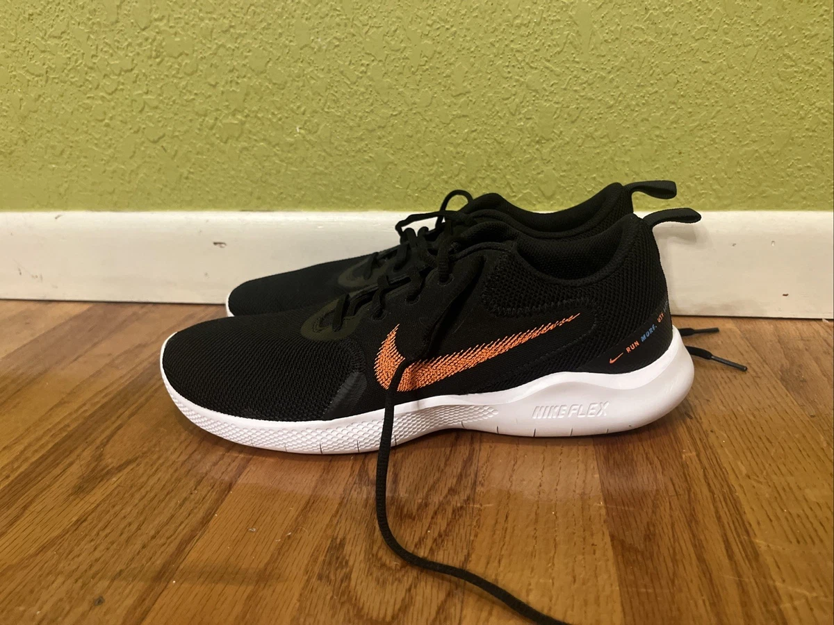Nike Flex Experience Run 10 Black Total Orange for Sale  display picture 2