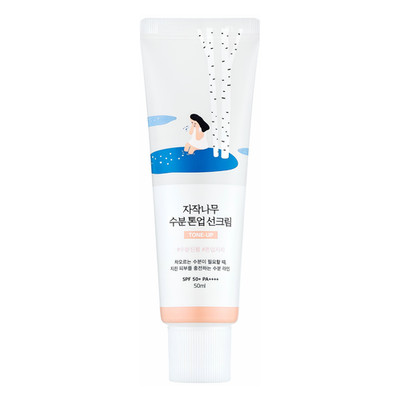 Tonujący krem przeciwsłoneczny Round Lab Birch Moisture Tone-Up 50 ml