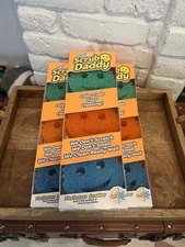 3 Box Bundle: Scrub Daddy 3 Pack- Dish Scrubber + Non-Scratch Cleaning Sponges