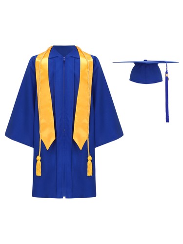 Unisex Kinder Kostüm tailliert Outfits vorne Set Stola Kleid Sitzungen Schule Reißverschluss - Bild 11 von 154