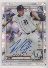 2020 Bowman Chrome Prospects Auto Atomic Refractor /100 Zack Hess #CPA-ZH Auto