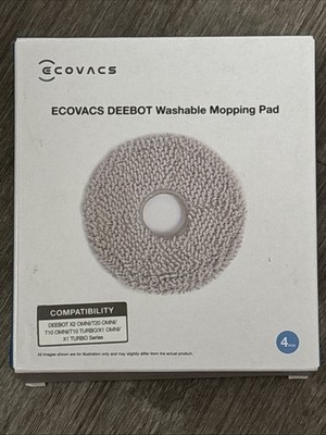 Ecovacs Deebot X1 X2 T20 T10 X1e Turbo Washable Mopping Pads Genuine Part Robo