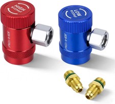 R1234yf Quick Coupler Adapter Kit, Quick Connect R1234yf Adapters  AC Hose Fitt