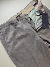 NWT Incotex Wool Pants Size 52 EUR 36 waist 