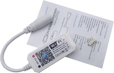 Wifi RGB Controller Magic Home APP Compatible with Alexa Google Home for DC12-24
