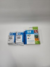 Lot of 3 HP 96 2 Bk 97 col 1 Ink Cartridge C9353FN -Genuine OEM New