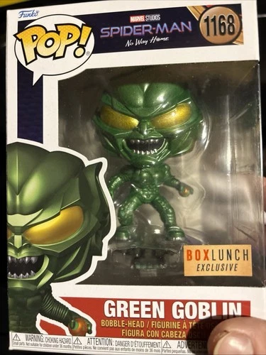 Funko Pop! 2022 Marvel Spider-Man No Way Home 1168 Green Goblin Box Lunch