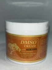 Sealed Natures Gift 99.9% DMSO Rose Scented Cream With Aloe Vera 4 Oz, Slightly 