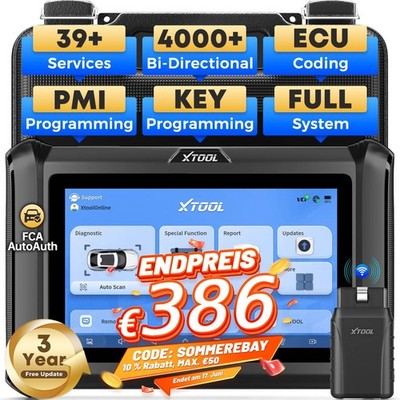 XTOOL D7W V2.0 Profi KFZ OBD2 Diagnosegerät Scanner ALLE System ECU Codierung