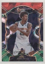 2020 Panini Select Concourse Red White Green Cracked Ice Prizm Zeke Nnaji 0wp8