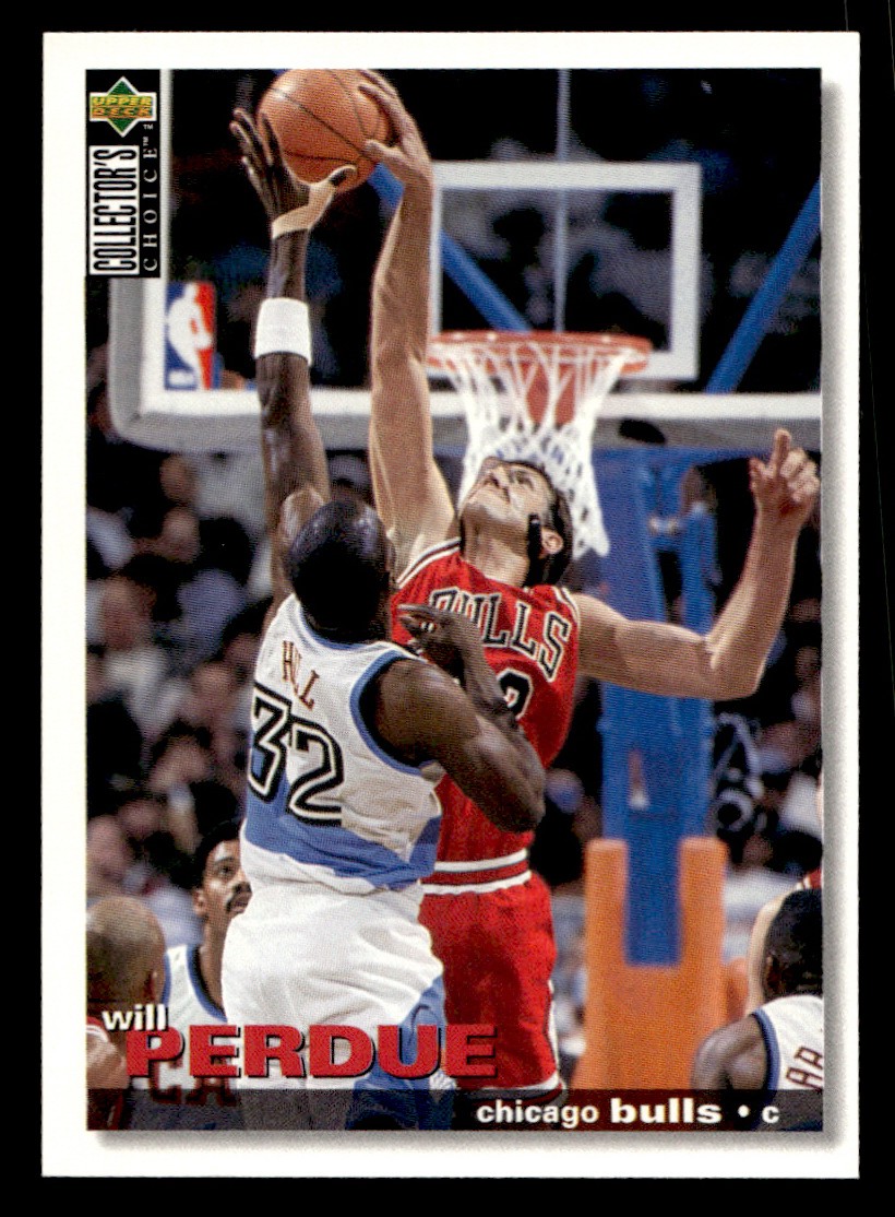 Upper Deck - Will Perdue Basketball card Chicago Bulls Raw Trading Card
