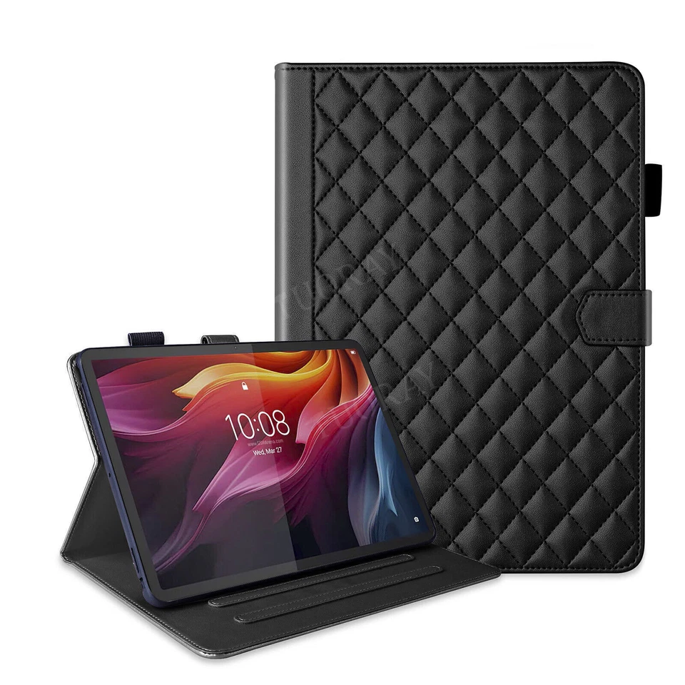 Case For Lenovo Tab P12 12.7" P11 2nd M11 K11 Plus M10 Flip Leather Stand Cover - Image 2 of 4
