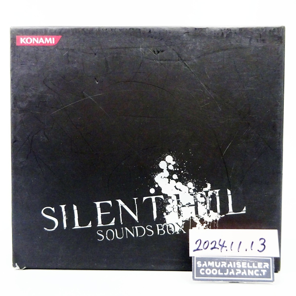 SILENT HILL Sounds Box Music Soundtrack 8 CD DVD KONAMI