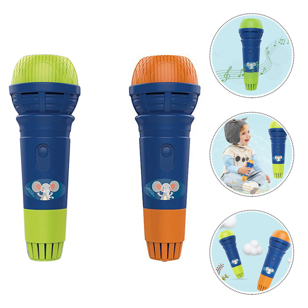 Toyvian – Lot De 3 Microphones à écho En Plastique – 18 Cm – Pour Enfants – Karaoké, Fêtes, Spectacle – Léger Et Portable – Dès 3 Ans