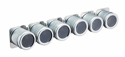 MasterClass MagneticWall Mounted Spice Rack, Fittings Included, 9 x 12 x 16 cm,