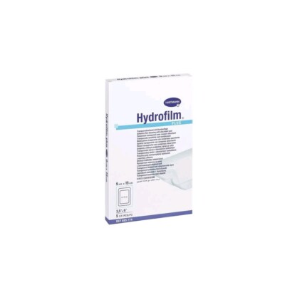 5x Hydrofilm Plus Transparentverband Pflaster Wundpflaster, 9 x 15 cm