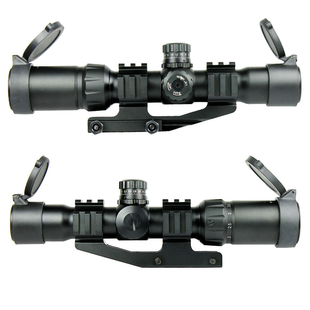 1.5-4X30 Tactical Rifle Scope with RGB illuminated Horseshoe 1.5-4X30 Tactical Rifle Scope with RGB illuminated Horseshoe