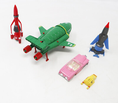 VINTAGE 1994 TYCO MATCHBOX THUNDERBIRDS RESCUE PACK VEHICLE SET