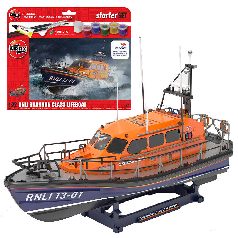 Starter Set - RNLI Shannon Class Lifeboat Starter Set - RNLI Shannon Class Lifeboat