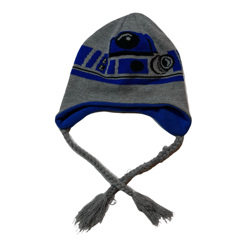 Adult Star Wars Hat One Size R2-D2 Gray 