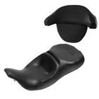 Driver Passenger Seat & Backrest Pad Fit For Harley Touring 1997-2007