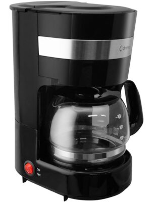 Dretec Coffee Maker Fully Automatic Drip Type Single Use Small 4 Cups 0.