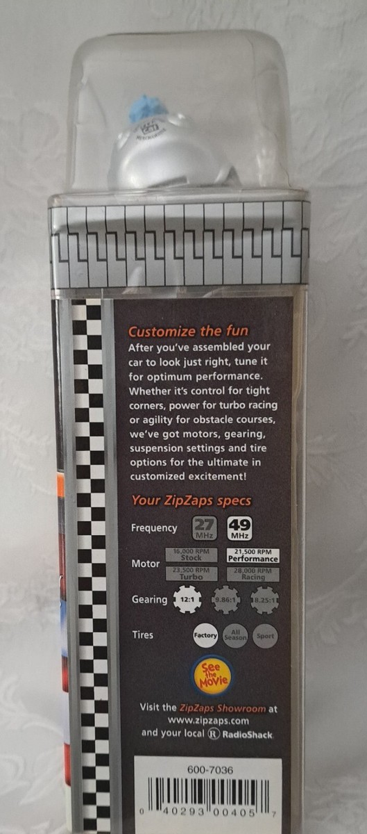 Zip Zaps Dr. Seuss CAT IN THE HAT Micro 1:64 Radio Shack RC