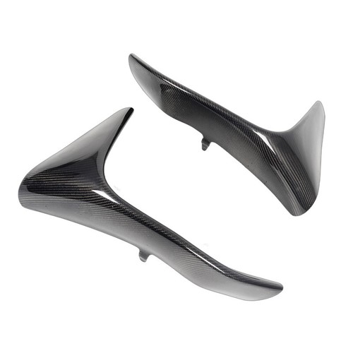 Divisores de parachoques delanteros de carbono real Lip Canards para BMW F80 M3 F82 F83 M4 15-2019 - Imagen 9 de 13