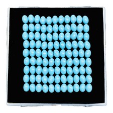 100 Pcs Natural Constituted Turquoise 7x5mm Oval Cabochon Gemstone Wholesale Lot