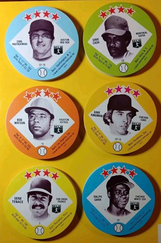 1978 Big T Tastee-Freez Baseball Card Disc COMPLETE Set of 26 *MINT -Not Topps - Picture 4 of 10