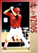 2013 Harrisburg Senators Grandstand #25 Steven Souza Jr. Everett Washington Card