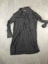 1 State Women Shirt Dress Size Medium Grey