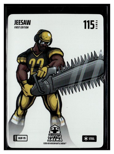 Bo Jackson Battle Arena Jeesaw Blizzard Steel Battlefoil Najee Harris Steelers