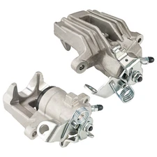 2pcs Rear Left & Right Brake Caliper w/ Bracket For Audi TT 2000 VW Golf 1999