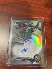 GEORGE FELIZ 2022 Bowman Platinum Top Prospect Rookie AUTO Seattle Mariners
