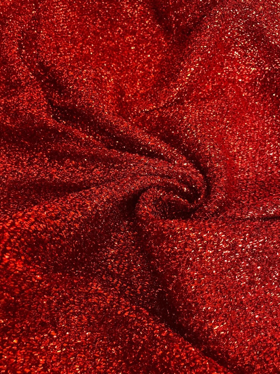 TINSEL LUREX 2 w stretch fabric material -59'' wide