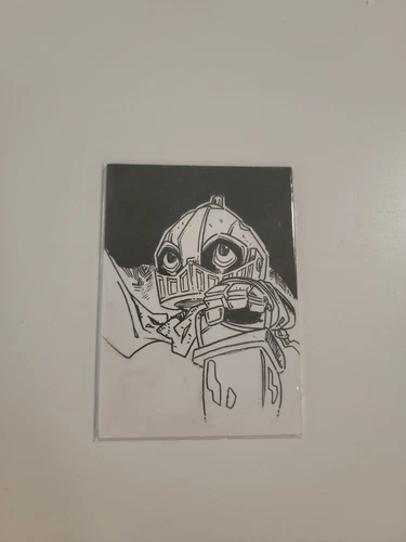 Canto Collectible Redemtion Card Unique 1/1 Art Sketch Card By Drew Zucker