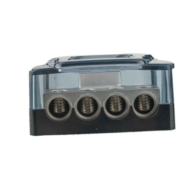  1/0 Gauge In To 4 Gauge Out AU Distribution Block Car Audio Power Wire Splitter