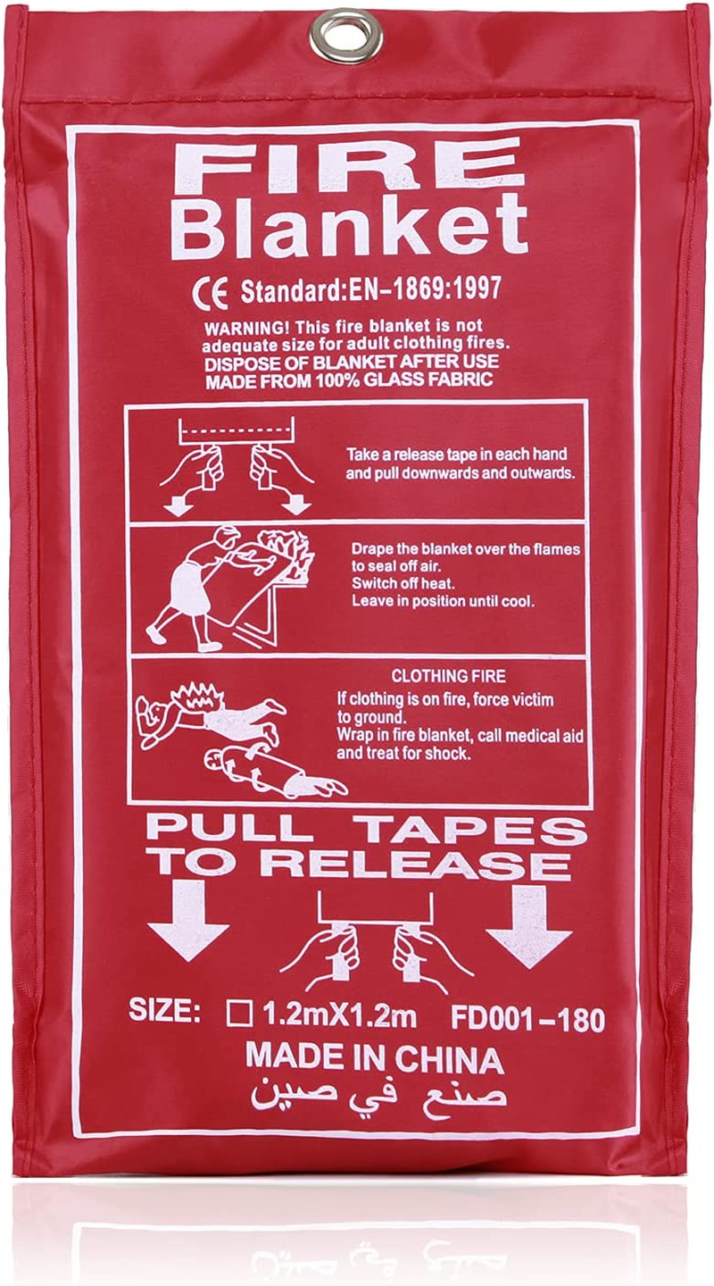 C Fire Blanket Kitchen, Fire Blanket Fire Suppression Blanket, Fire